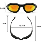 Тактические защитные стрелковые очки с поляризацией Daisy c5 - изображение 7