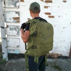 Тактический рюкзак 40 л, B01, Оливковый - изображение 5