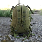 Тактический рюкзак 40 л, B01, Оливковый - изображение 8