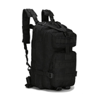 Рюкзак тактический B02, 20л (43х24х22 см), Черный - изображение 3