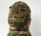 Комплект 3в1: Шапка, баф, рукавички на флісі армійські Мультикам - зображення 5