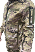 Куртка тактична мультикам літня softshell, Куртка multicam водонепроникна, Вітровка мультикам 48р. - зображення 5