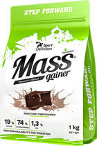 Гейнер Sport Definition Mass Gainer 1000 г Шоколад (5902811815611)