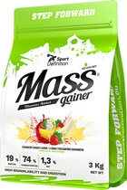 Sport Definition Mass Gainer 3000 g Banana-Strawberry (5902811815574)