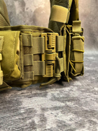 Разгрузка с подсумками Asdag с системой быстрого сброса/ Тактическая военная плитоноска / Разгрузочный жилет - изображение 2