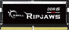 Оперативна пам'ять G.Skill Ripjaws SODIMM DDR5-4800 16384MB PC4-38400 (F5-4800S4039A16GX1-RS)