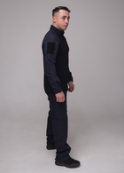 Костюм тактический рубашка убакс и брюки Карго GorLin 50 Синий (БР24/Т44) - изображение 2