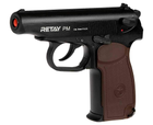 Пістолет стартовий Retay PM кал. 9 мм - зображення 1