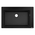 Кухонная мойка каменная HANSGROHE 43313170, черный
