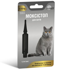 Капли на холку ProVET Моксистоп для котов 4-10 кг (1 пипетка*1.0мл) антигельминтный препарат