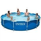 Круглый семейный каркасный бассейн Intex 28210 , 366-76см, объем – 6 503 л