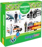 Набор магнитов Magdum Профессии и транспорт 58 шт (ML4031-31 EN)