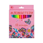 Детские Фломастеры «Картон» 950-12 12 цветов Вид 2