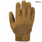 Тактичні рукавички Army Mil-Tec® Dark Coyote L - зображення 3