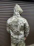 Тактична куртка літня soft shell піксель Premium, Куртка піксель, Куртка софтшел ЗСУ піксель 52р. - зображення 5