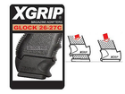 Подовжувач рукоятки для Glock X-Grip Mag Magazine Grip Extender 26 27 26/27C - зображення 1