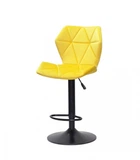 Кресло барное Onder Mebli TORINO Б-Т ЖЕЛТЫЙ В-1027 385 BAR BK - BASE
