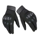 Тактичні рукавички з закритими пальцями, Чорний, M - зображення 7