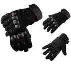 Тактические перчатки с закрытыми пальцами, Черный, XL - изображение 8