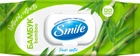 Упаковка вологих серветок Smile Daily Бамбук з клапаном 120 шт (42224950)