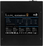 Блок живлення Aerocool PGS Lux 650W (AEROLUX-650-80BRONZE) - зображення 6