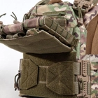 Тактичний жилет - плитоноска в мультікам Warmor gen.3 с подсумками АК и РПС Warbelt с подсумками - зображення 11