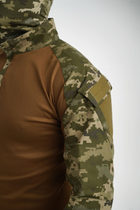 Тактическая боевая рубашка (убакс) SM Group розмір 2XL Пиксель - изображение 4