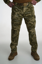 Тактичні брюки ріп-стоп з кишенями для наколінників SM Group размер L Піксель - зображення 1
