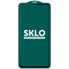 Противоударное защитное Стекло SKLO 5D full glue для Samsung Galaxy S21 FE закаленное, прозрачное