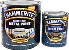 Фарба Hammerite Metal Paint Hammered молоткова сріблясто-сіра алкідна фарба для металу 2.5 л (5126387)