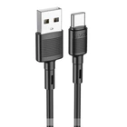 Кабель Hoco Type-C Victory charging data cable X83 |1m, 3A| black