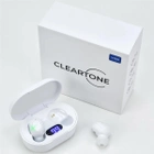 Слуховий апарат Cleartone V100 з двома TWS навушниками та портативним боксом для зарядки White - зображення 3