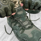 Весняні військові тактичні кросівки AK олива хакі весна літо осінь розмір 43 - зображення 4