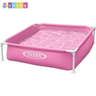Квадратный каркасный бассейн Intex 57172 PN. Размером 122x122x30см, объём 337л, от 3 лет