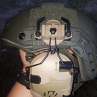 Комплект Активные наушники Walker's Razor Slim Multicam + крепления на шлем Койот - изображение 4