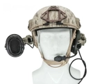 Комплект Активные наушники Walker's Razor Slim Multicam + крепления на шлем "Чебурашка" Койот - изображение 3