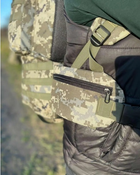 Тактичний рюкзак баул 100л Піксель військовий рюкзак ЗСУ 100 літрів армійський рюкзак баул - зображення 7