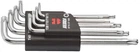 Набір кутових ключів Wurth ZEBRA TORX зі сферичними головками 9 - 40 8 шт (071537100)