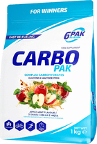 Дієтична добавка 6PAK Nutrition Carbo Pak 1000 г Яблуко-м'ята (5902811812672) - зображення 1
