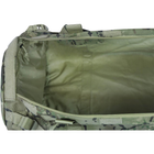 Тактична сумка баул із водонепроникної тканини Bagland 110 л баул-рюкзак кольору мультикам - зображення 6