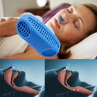 Антихропіння кліпса Anti snoring фільтр для носа та очищувач повітря 2 в 1 антихрап Блакитний - зображення 5