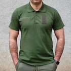 Поло військове тактовне Eva Military колір хакі розмір XL - зображення 1