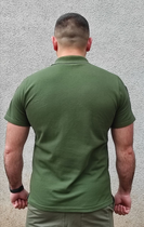 Поло військове тактовне Eva Military колір хакі розмір 2XL - зображення 5