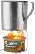 Комплект гель-топлива Nowax Горелка портативная 2 шт + подставка (NX25244)
