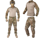 Тактический демисезонный военный коcтюм G3 штаны, убакс, наколенники+налокотники, р.2XL - изображение 2