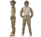 Тактический демисезонный военный коcтюм G3 штаны, убакс, наколенники+налокотники, р.2XL - изображение 5