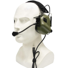 Навушники активні тактичні з гарнітурою мікрофоном Opsmen Earmor M32 + Premium кріплення на шолом (150202) - зображення 5