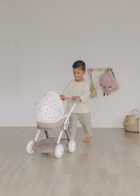 Spacerówka Smoby Baby Nurse Modern Cradle z koszyczkiem Pink pudrowy (7600254118) - obraz 5