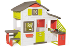Domek dla przyjaciół Smoby Toys z letnią kuchnią z dzwonkiem i stolikiem 217x155x172 cm (7600810202) - obraz 1