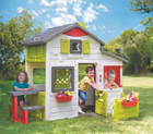 Domek dla przyjaciół Smoby Toys z dzwonkiem, stolikiem i płotem 217x171x172 cm (7600810203) - obraz 4